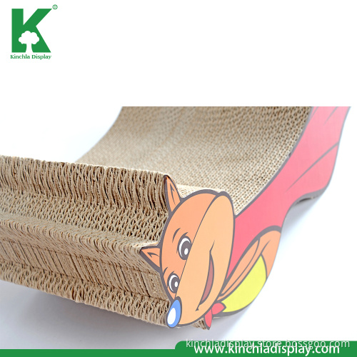 Cardboard Cat Scratcher Nail File Cat Scratcher Toy with Catnip